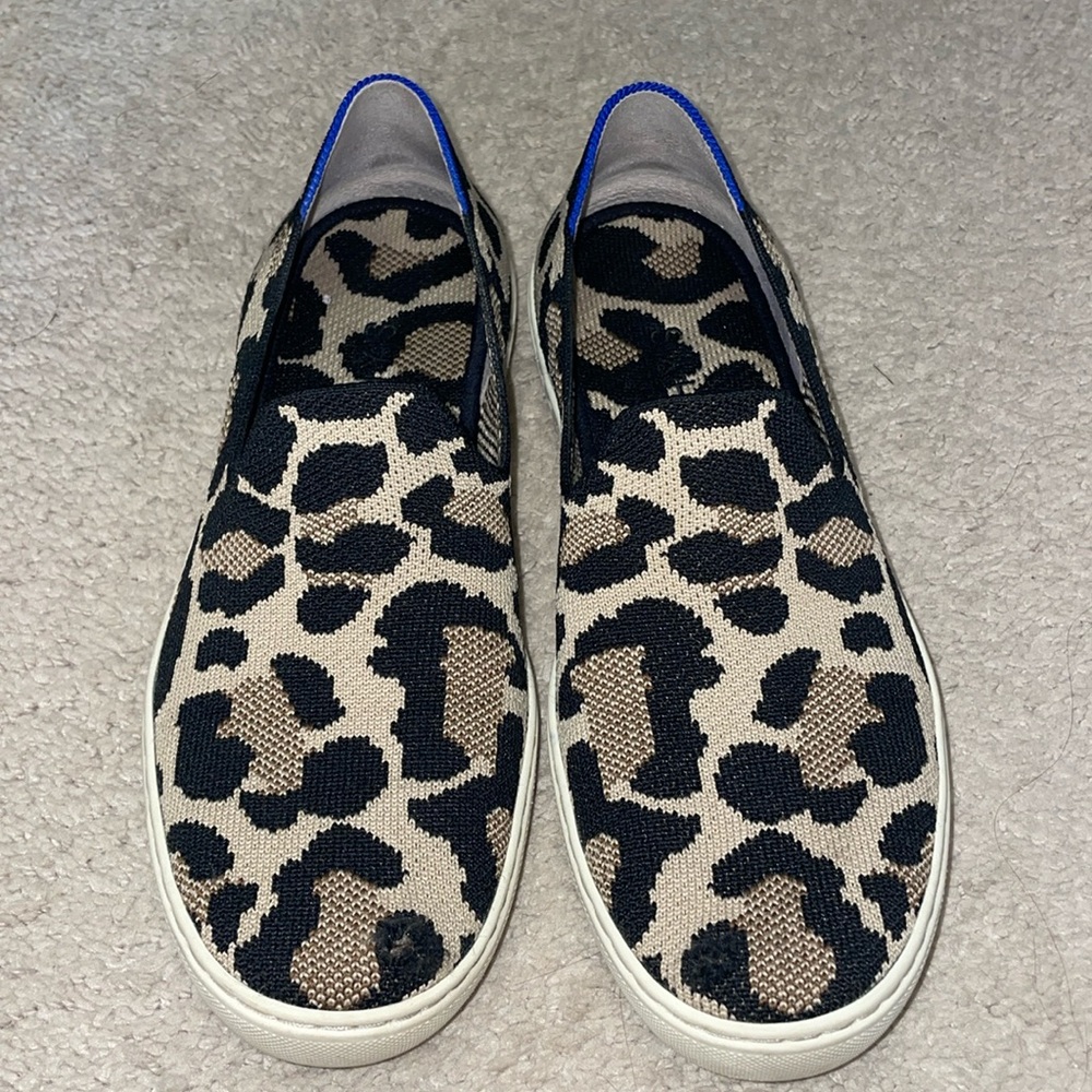 Rothy’s desert cat original slip on sneaker shoes size 8